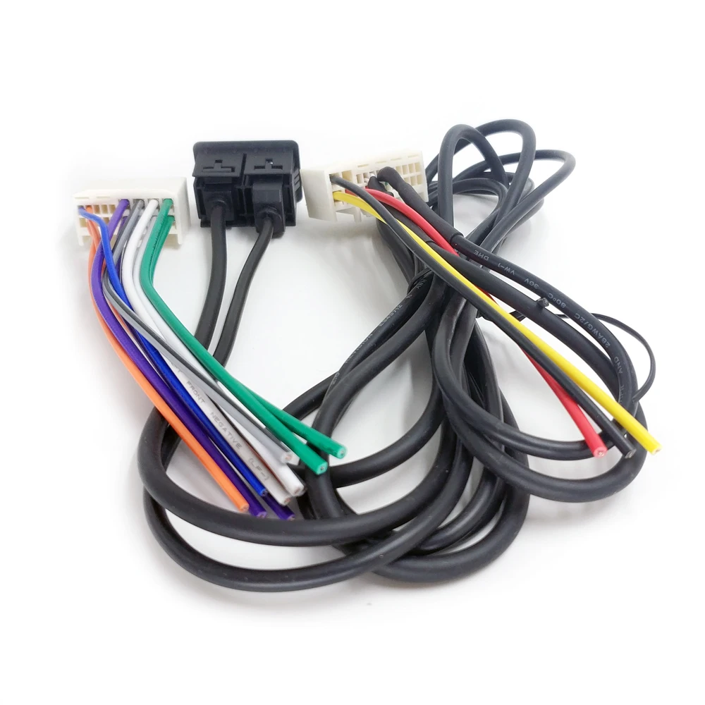 Biurlink cd-чейнджер AUX USB вход Интерфейс панель аудио Мощность Жгут адаптер для проводки кабель для hyundai Kia K2 K5 IX35 IX45
