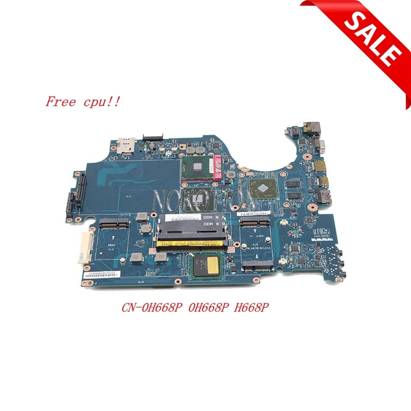 Nokotion KAT00 LA-5151P для DELL Studio 1745 CN-0H668P 0H668P H668P материнская плата ноутбука GM45 DDR3