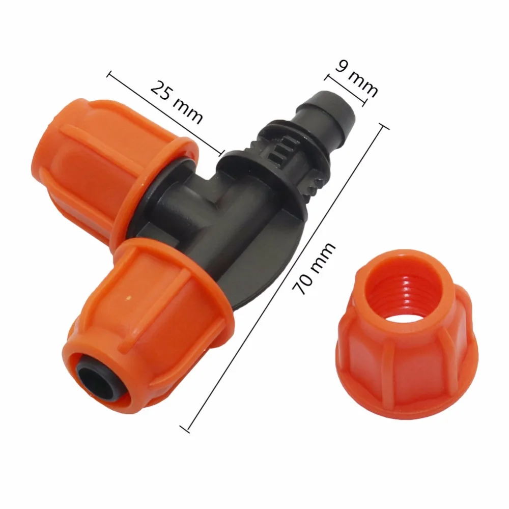 5 шт. Т-образная тройник для шланга 8 / 11 мм | Дом и сад