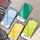 Чехол для телефона из закаленного стекла для iPhone 7 XS 11 Pro MAX XR 8 Plus DIY Pantone для iPhone 12 13 mini Pro Max SE 2020