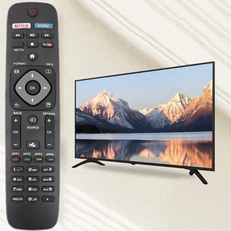 Запасной пульт дистанционного управления Phi 958 2 в 1 для телевизоров Philips и Blu Ray Dvd
