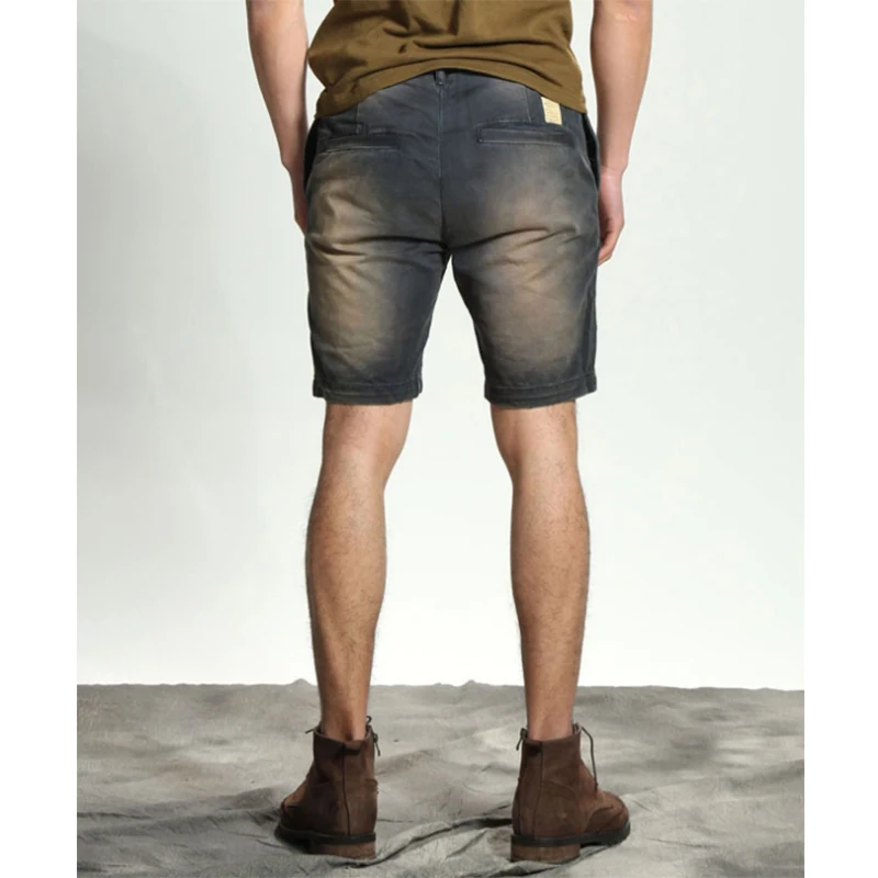 Винтажные мужские шорты карго с покрытием Supremo Pantalones Cortos De Los Hombres Лето 2017