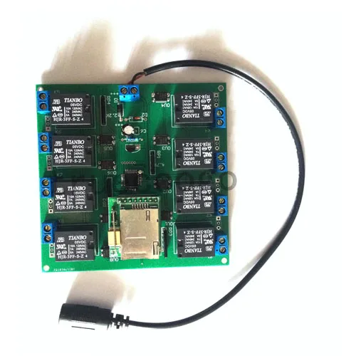 8 полосный релейный модуль последовательного порта переключатель управления