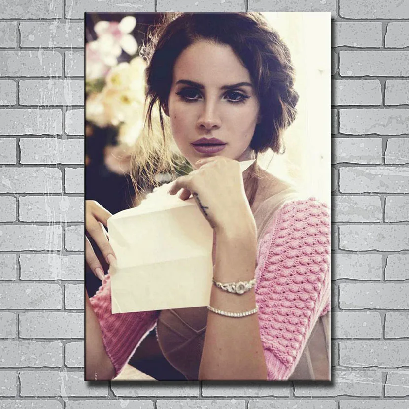 Y554 художественный принт Lana Del Rey Music Singer 14x21 24x36 27x40 дюймов Шелковый плакат