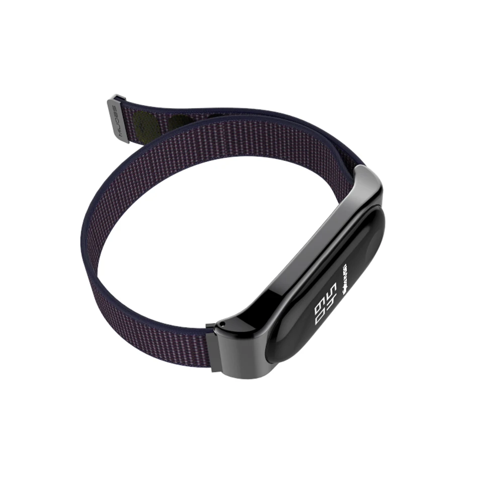 Браслет Mi Band 3 4, силиконовый нейлоновый браслет, смарт-браслет, аксессуары для запястья и Mi Band 3 для Xiaomi mi band 3 4, браслет