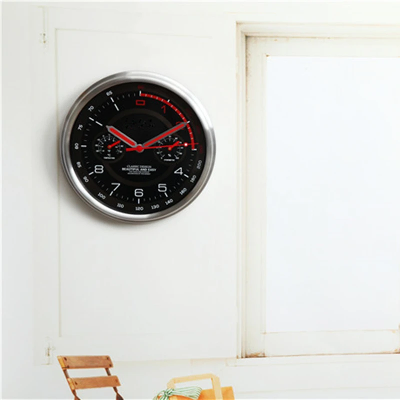 Новинка! Часы приборной панели для гоночной машины большие круглые современные