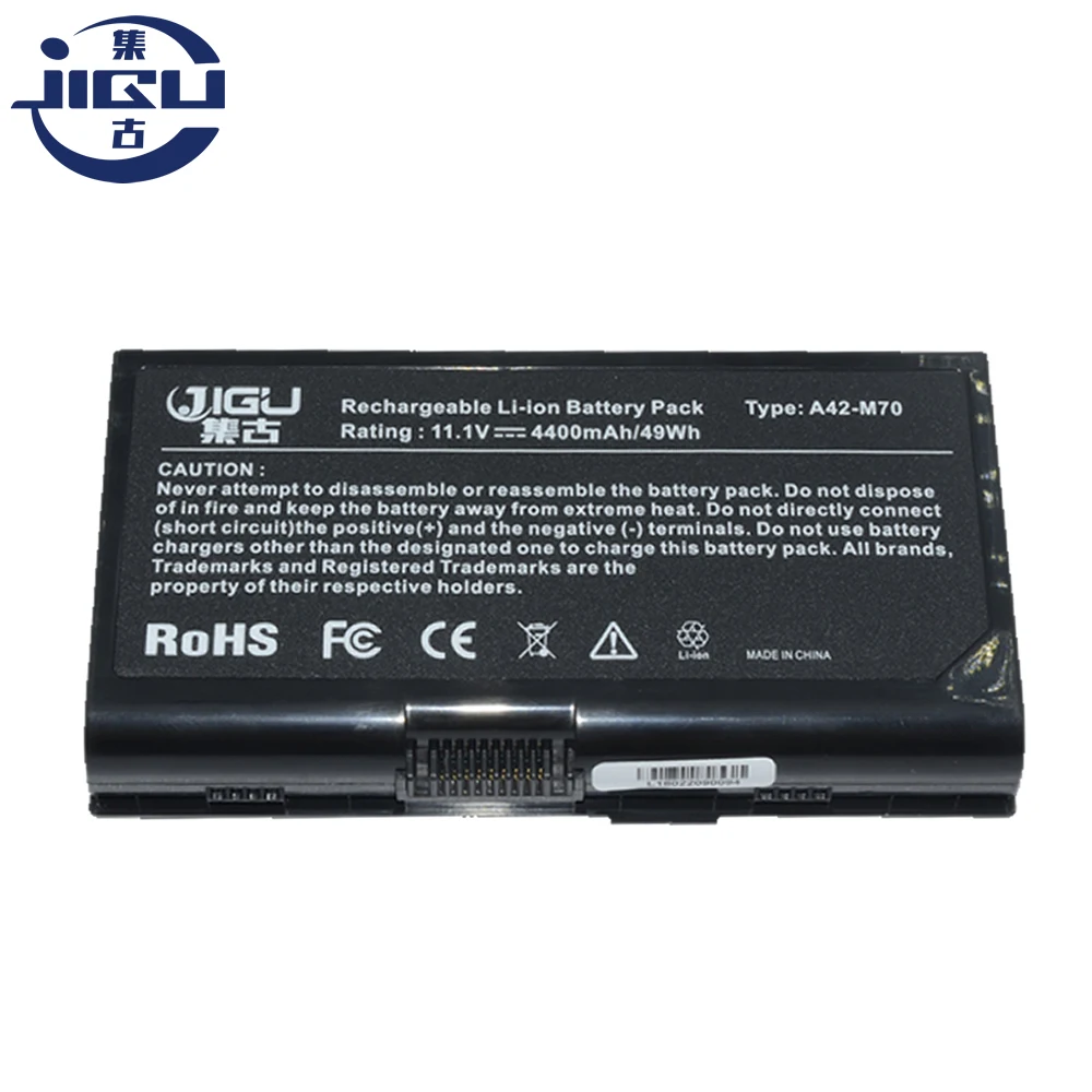 JIGU 6 ячеек Аккумулятор для ноутбука Asus A32-F70 A32-M70 A41-M70 A42-M70 L0690LC L082036 f70sl G71V M70v X71SL X72J F70