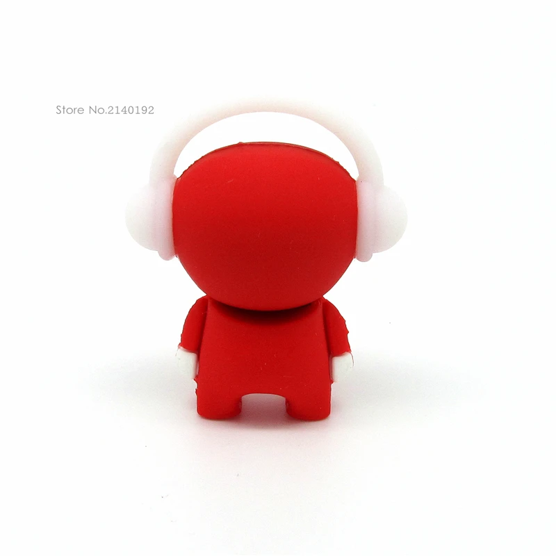 С рисунком из мультфильма любящее сердце музыка человек USB флеш накопитель красный 4 ГБ 8 оперативной памяти