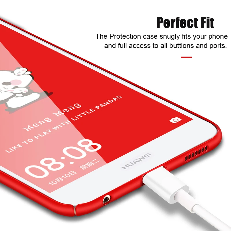 Vpower for Huawei Nova 2 2s case Painted cartoon cover huawei nova2 plus phone PC Case + Glass Screen Protector |