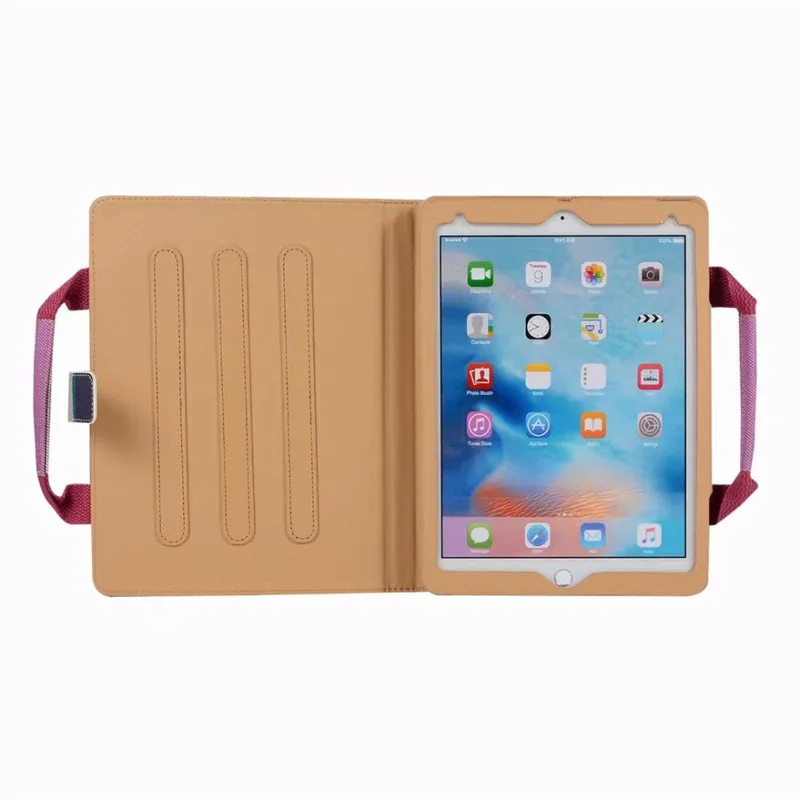 Милый чехол с бабочкой и ручкой для нового iPad 2 3 4 подставка ipad 9 7 дюймов Сумка