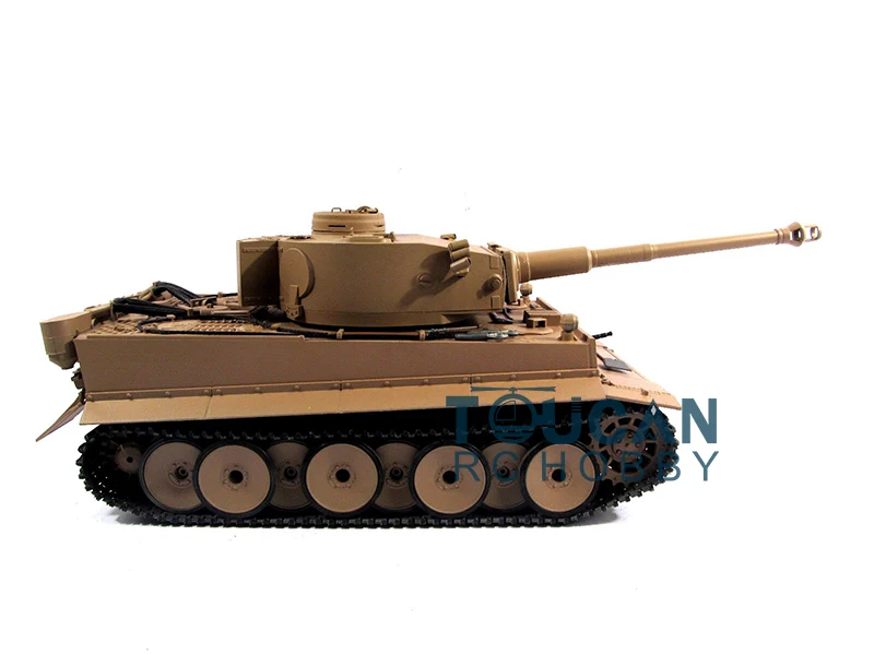 100% металлический Mato 1/16 Tiger I RC RTR Танк модель BB стрельба пеллет желтый 1220 TH00645|tiger