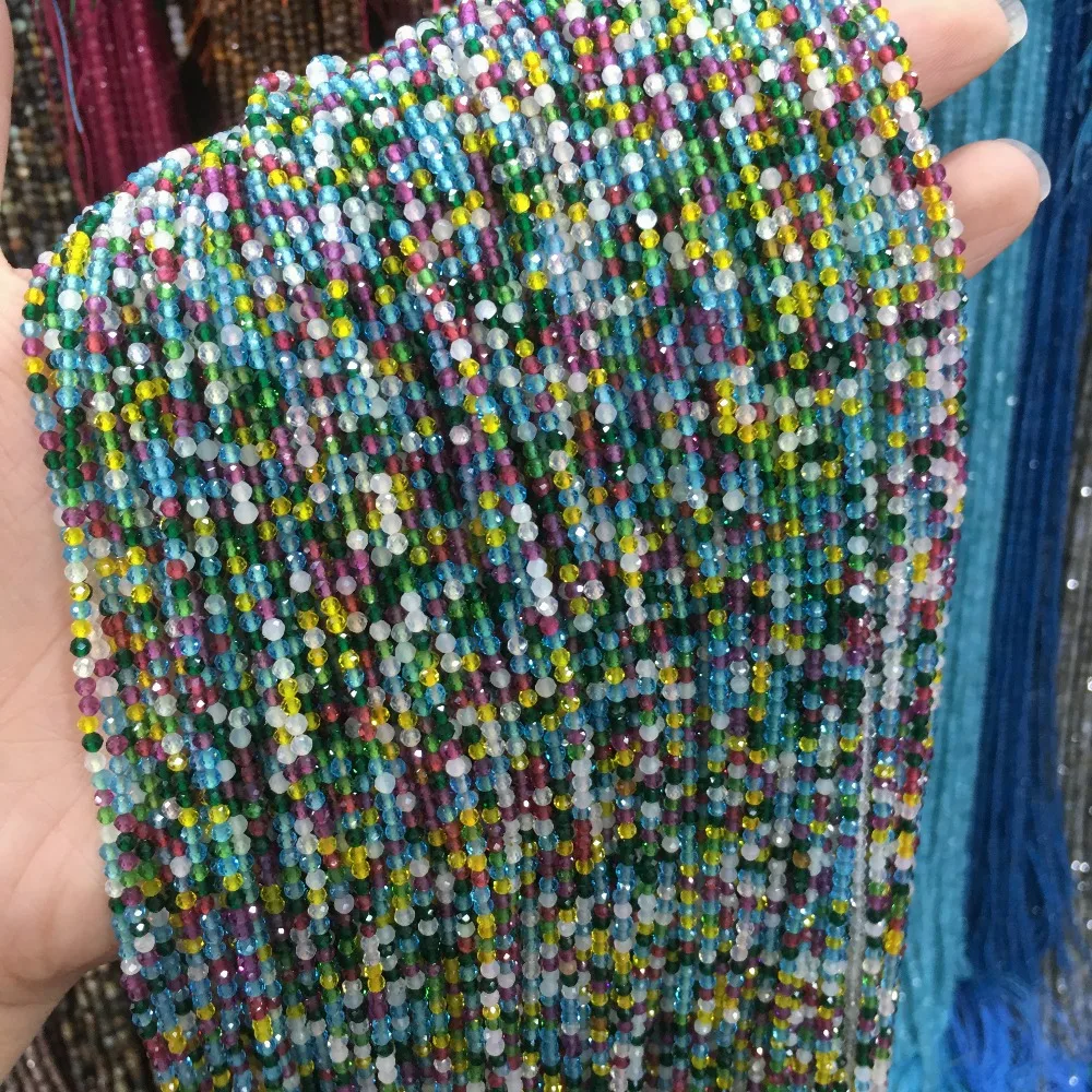 Маленькие бусины из натурального камня, бусины из натурального граната, апатит 2 мм, разделенные бусины для изготовления ювелирных изделий, ожерелье, браслет своими руками