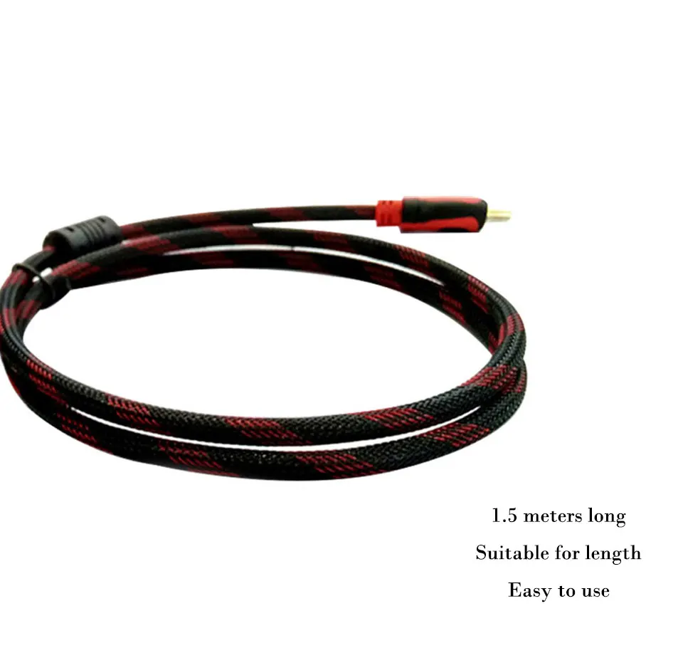 Высокая скорость HDMI к DVI 24+ 1 pin позолоченный папа-папа адаптер конвертер hdmi 1080P HD 3D монитор HDTV проектор ПК ноутбук