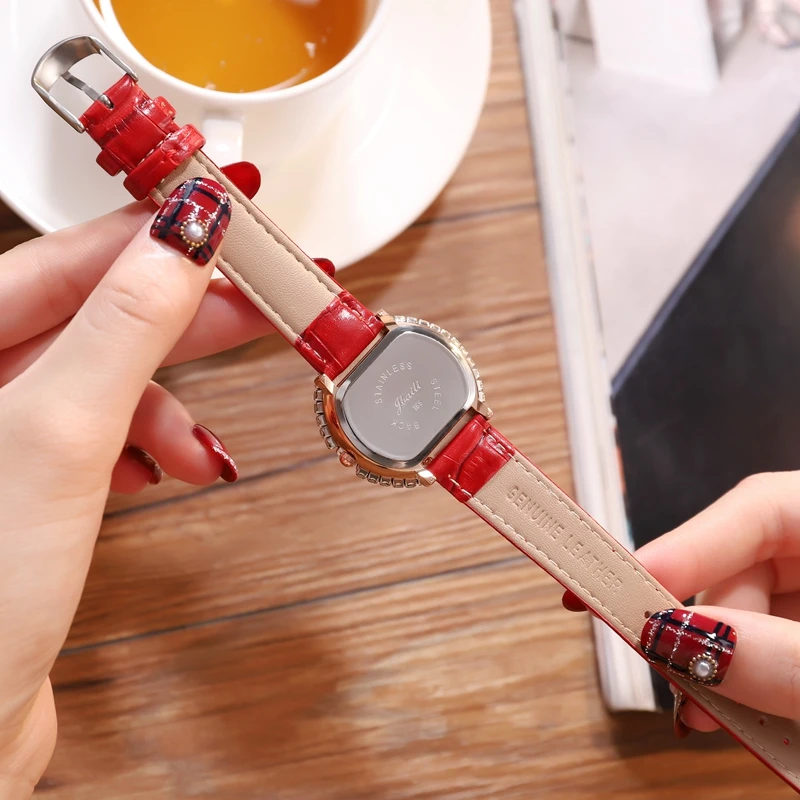 JBAILI Брендовые женские часы модные кожаные Наручные Mujer Saati Montre Relogio Feminino|Женские
