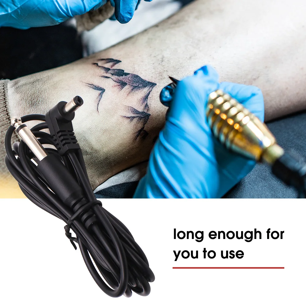 180 см силиконовый мягкий шнур для татуировки тату машин RCA соединительный кабель