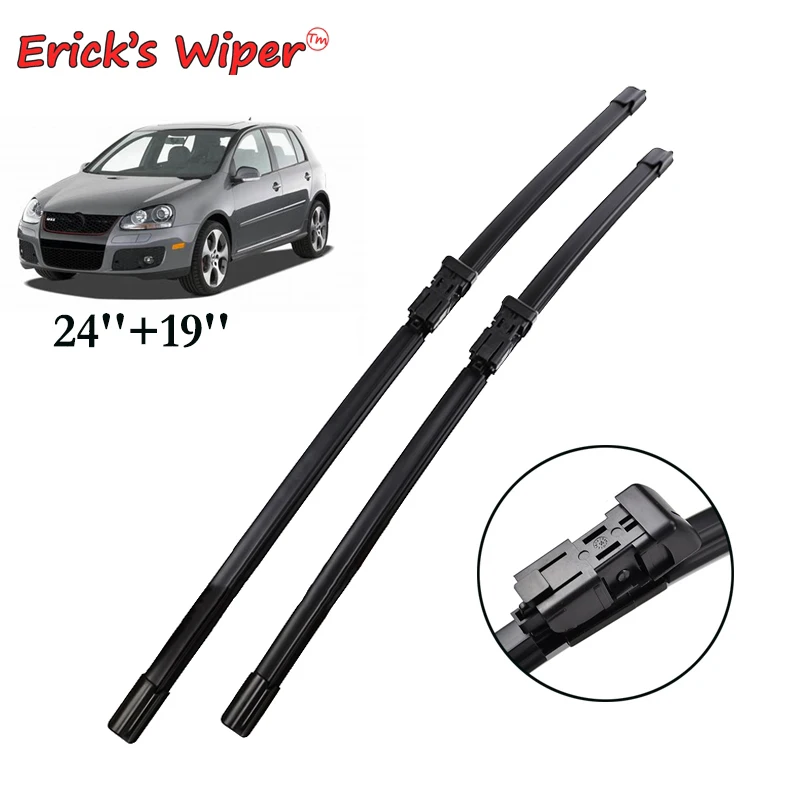 

Щетки стеклоочистителя Erick's LHD для VW Rabbit 2006-2011, лобовое стекло, переднее стекло, 24 дюйма + 19 дюймов