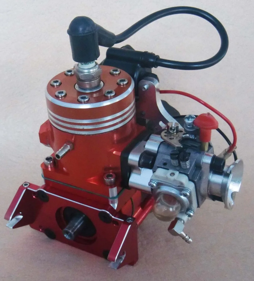 27 5cc красный/синий 1E34CMJ RC охлаждающий морской лодка/корабль двигатель совместимый