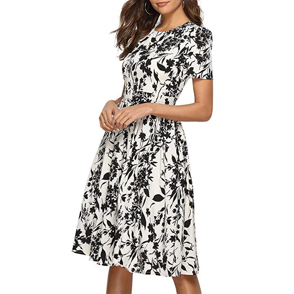 Женское платье без рукавов JAYCOSIN повседневное Короткое мини-платье в богемном