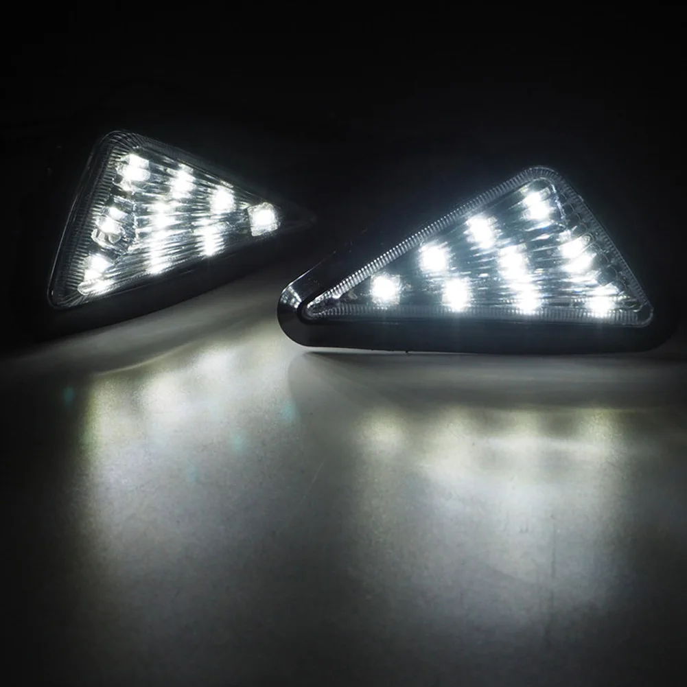 2 шт. Led Изменение направления универсальный мотоцикл обтекатель передний