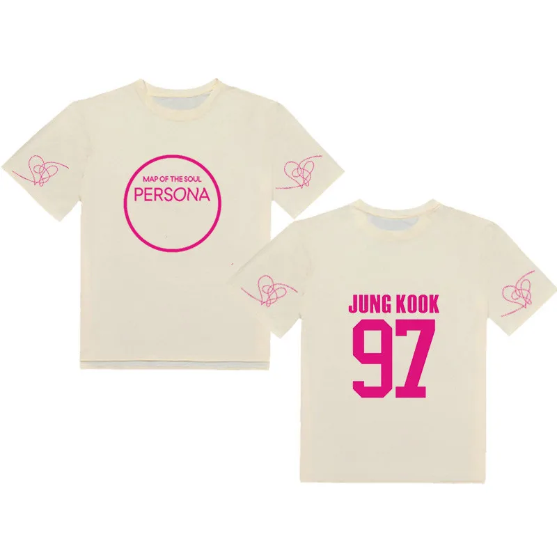 Kpop Bangtan jungkook jimin альбом карта души персона футболка крутая уличная одежда crewneck