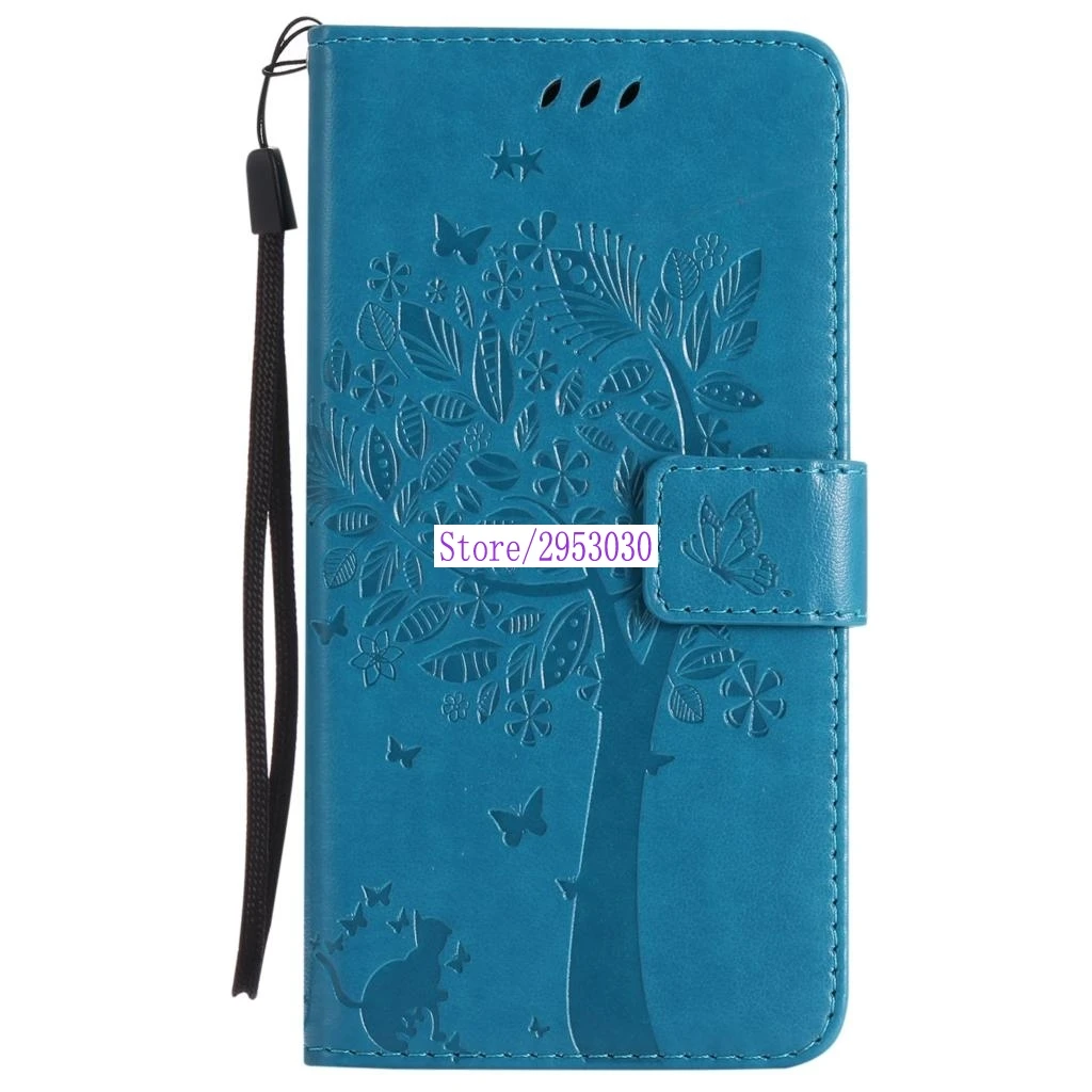 Blue Для huawei Y5 ll Y 5 2 CUN-U29 CUN-L21 CUN-L01 Coque Флип кожаный бумажник телефон чехол для huawei y5ii Y 5 ii Куна U29 L21 L01 - Цвет: Blue