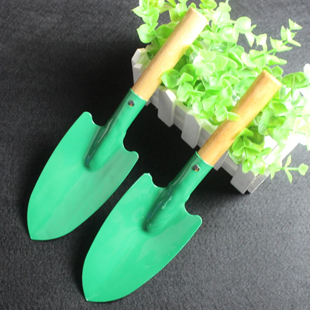 Multi-function Garden Tool Wood Handle Shovel Small Spade Loose Soil for Home Planting Flowers and Plants^ | Инструменты
