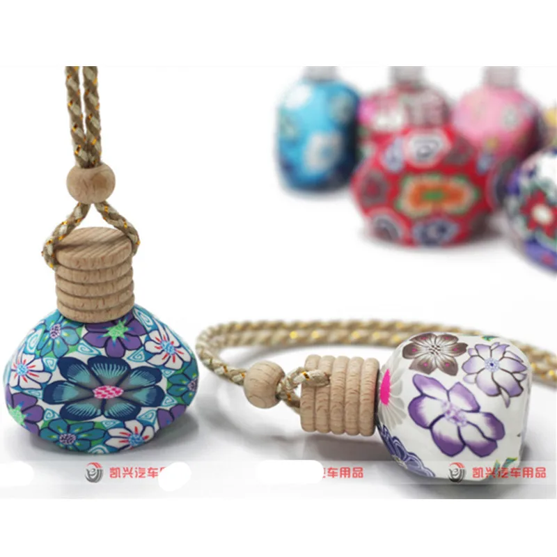 10 шт./лот многоразовые флаконы для духов Полимерная глина пустые маленькие