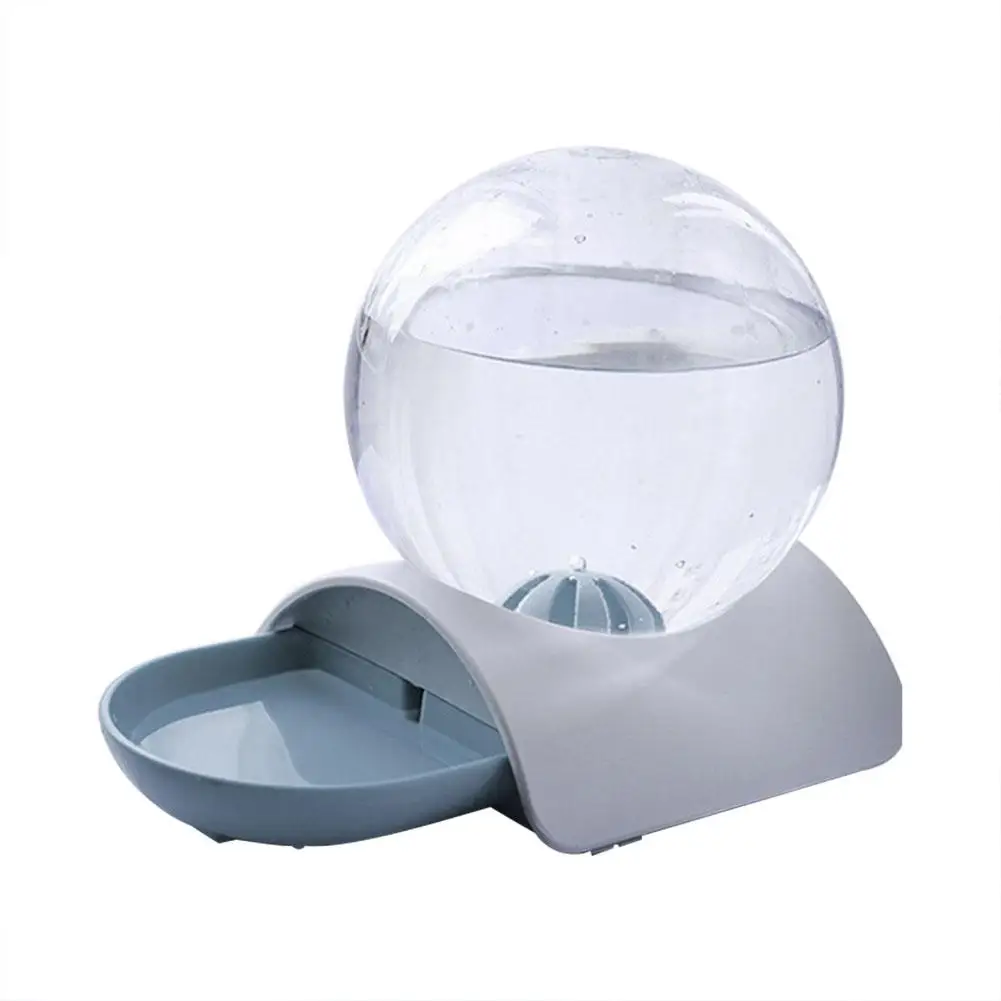 ПЭТ автоматический питьевой фонтан с сферической бутылки воды кошка подачи