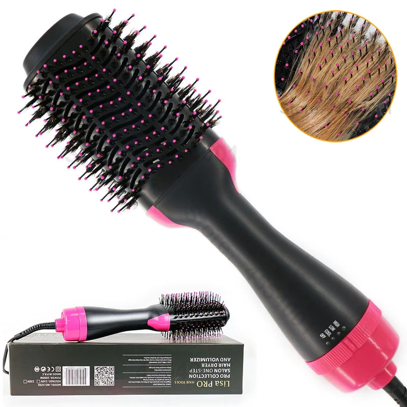 Профессиональный паровой утюг 2 в 1 роликовый выпрямитель для волос 1000 Вт быстрая