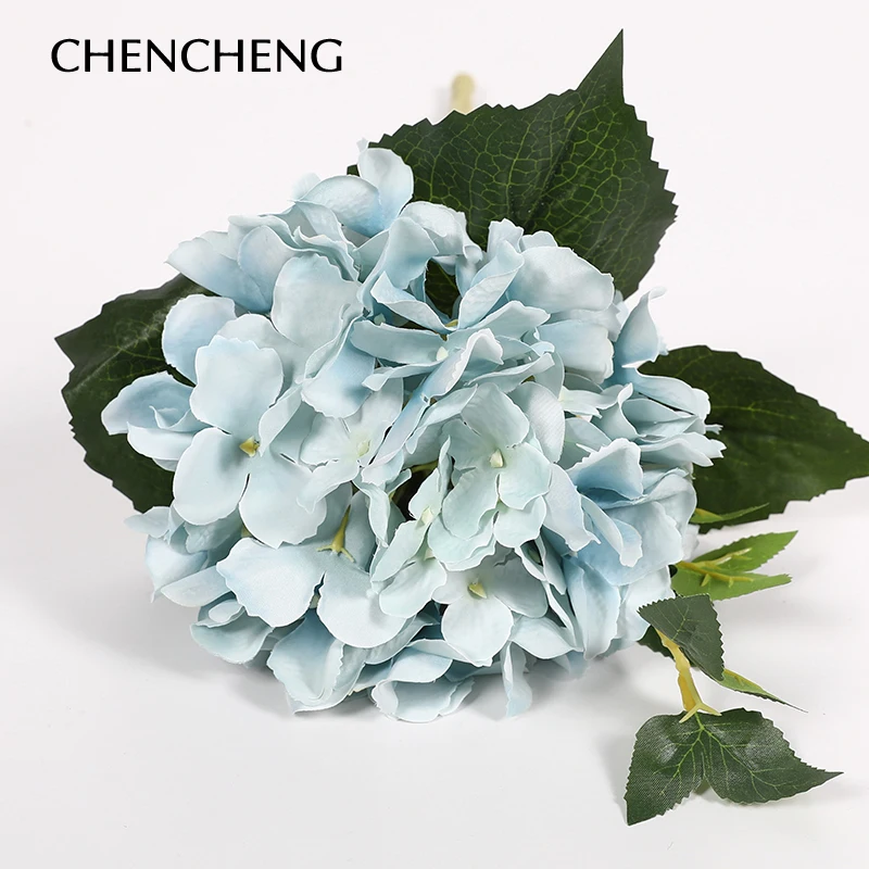 CHENCHENG 1 шт. шелковые искусственные цветы гортензии букет для свадьбы декоративные домашний