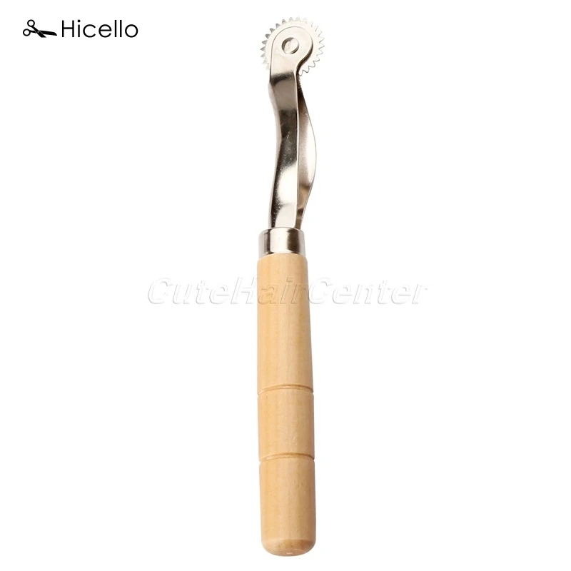 Hicello 1 шт. нержавеющая сталь рулетка распорка оверстежка кожа бумажное колесо