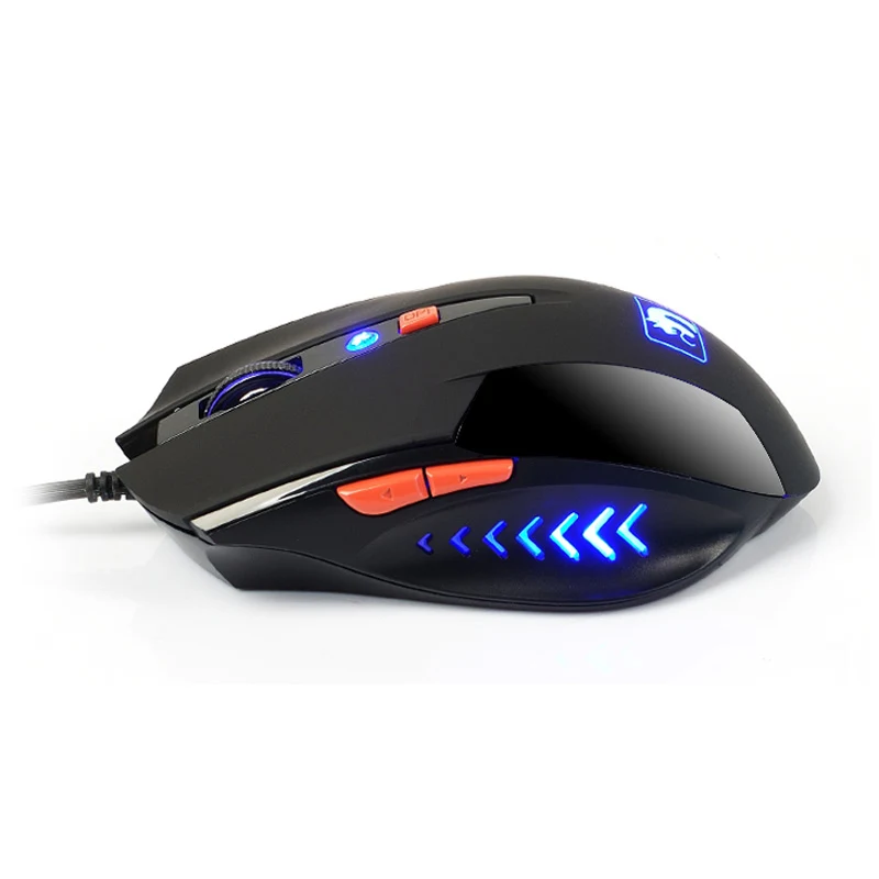 Профессиональная Проводная игровая мышь 6 Bottons 2000 точек/дюйм LED Gamer для ПК