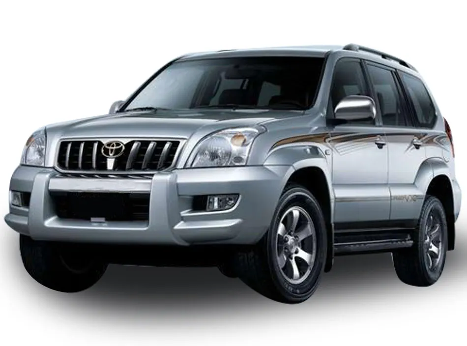 Автомобильные хромированные аксессуары из АБС-пластика для Toyota Land Cruiser Prado Fj120 2003-2008