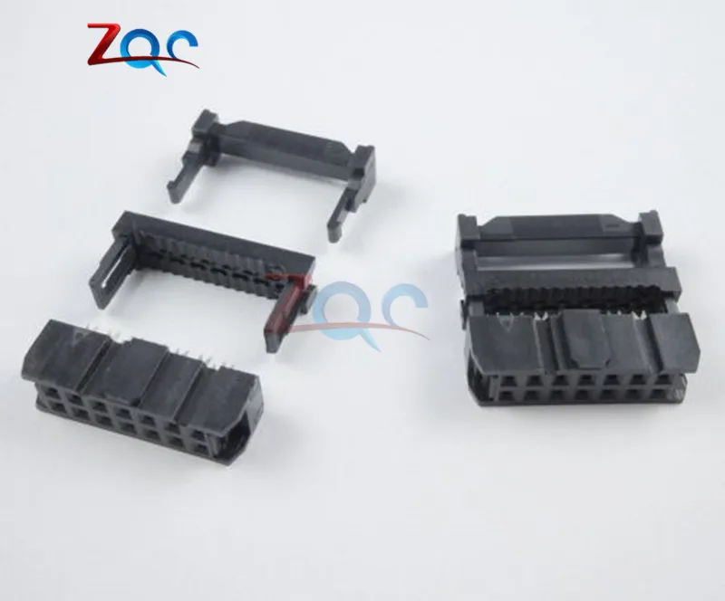 10 шт. 14Pin 2x7 2 54 шаг IDC FC 14 гнездовой JTAG разъем ISP плоский кабель|cable connector|cable flatl connector |