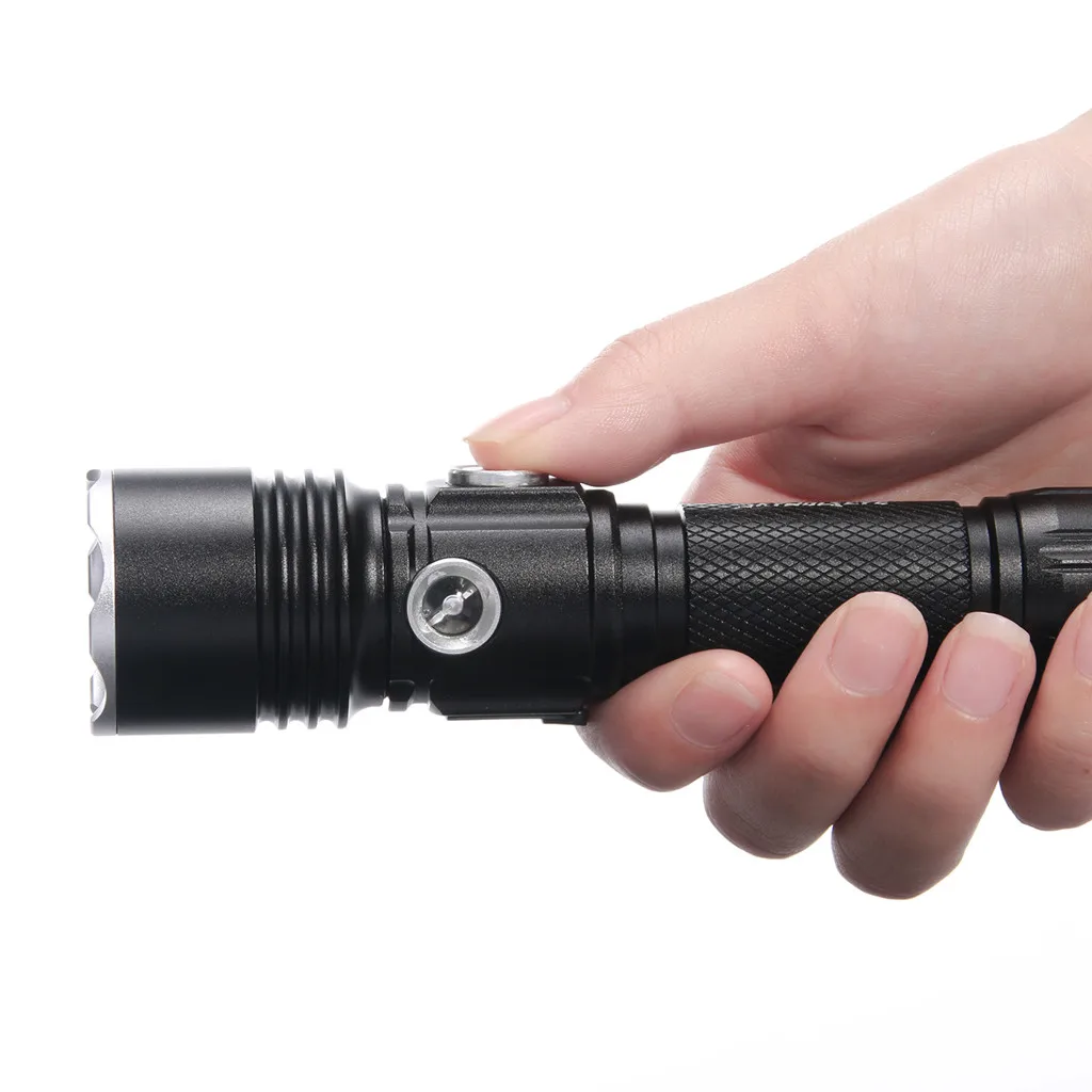 2020 тактический светодиодный светильник T6 + UV 395nm ультра Viole Baton фонарь для кемпинга