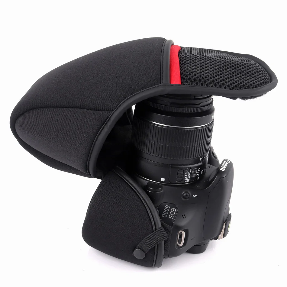 Неопрен утолщаются DSLR Камера чехол для линз для фотоаппаратов nicon D5300 D3400 D3300 D90 D7200 Canon 750D 60D 80D 77D sony Canon Камера чехол