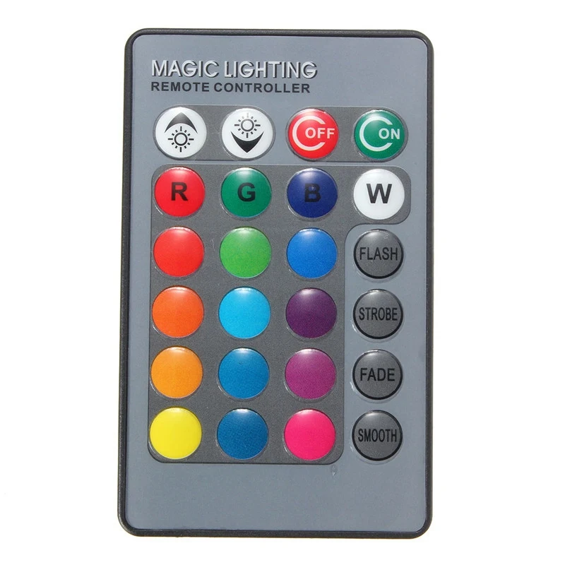 Мини светодиодный RGB пульт дистанционного управления 24 кнопочный ИК