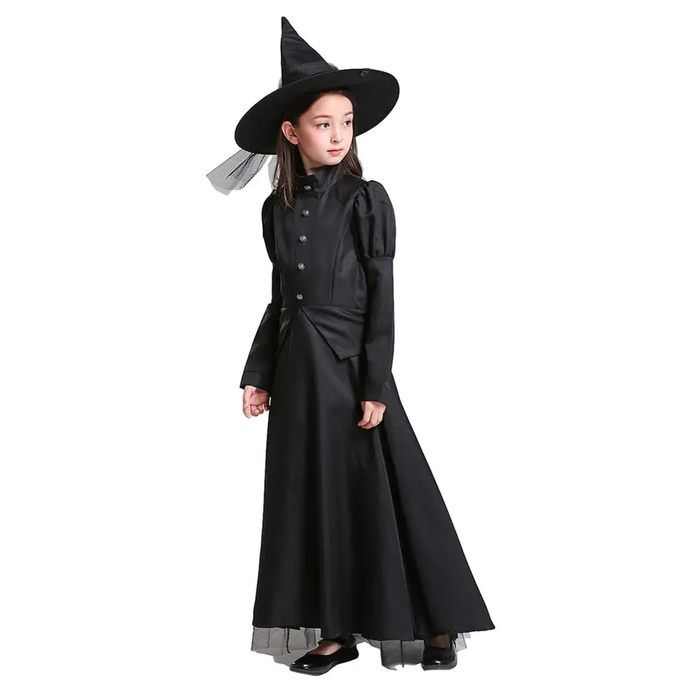 

Women Girls Witch Vampire dress Costume halloween Fancy Parent-child Witch costume clothing