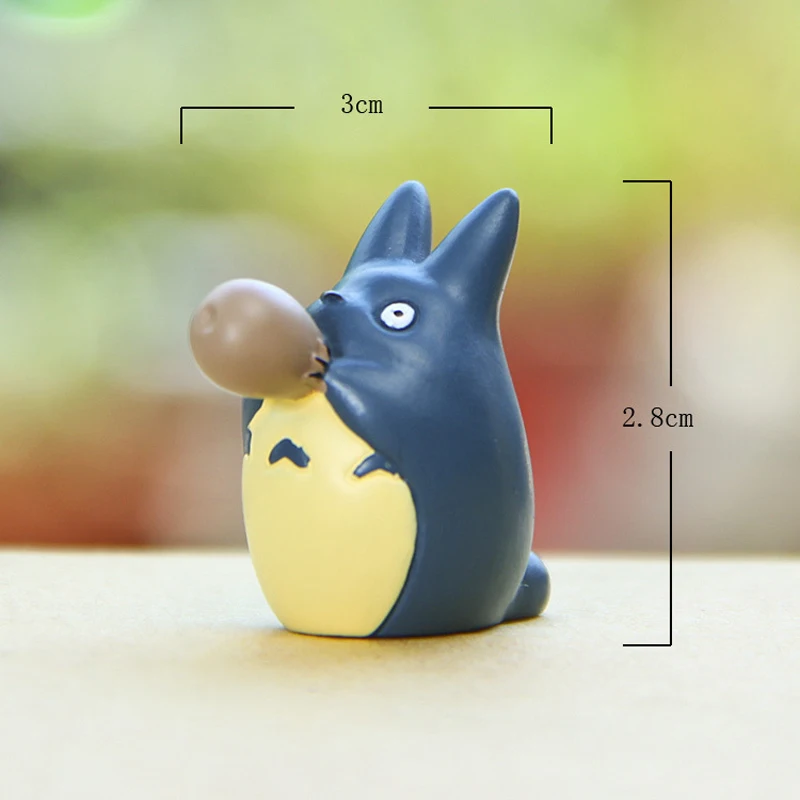 1 шт. 20 Стиль синий Тоторо Рисунок Игрушечные лошадки DIY Миядзаки Мой сосед
