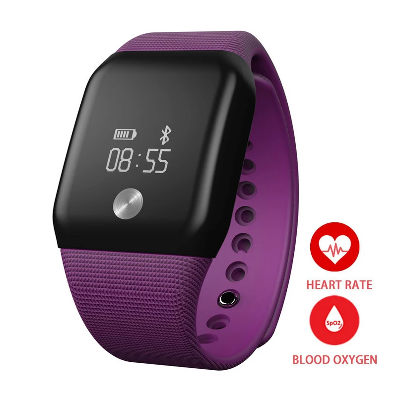 Новые спортивные часы здоровья с монитором сердечного ритма цифровой браслет