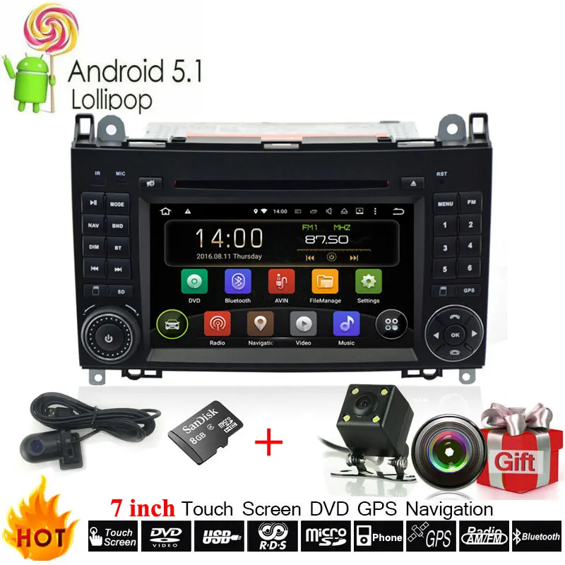 HD Android 9 0 OS автомобильный dvd плеер система для Mercedes Benz Sprinter B class B200 A A160 A180 с GPS Navi DVR