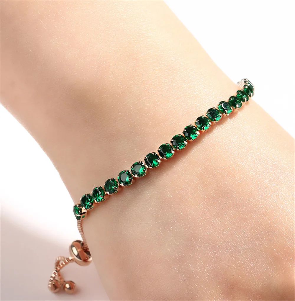 Iced Zircon queen изысканный золотой цвет ювелирные изделия Зеленый Фиолетовый Красный CZ Кристалл и кубический циркон камень установка индийская женщина браслет