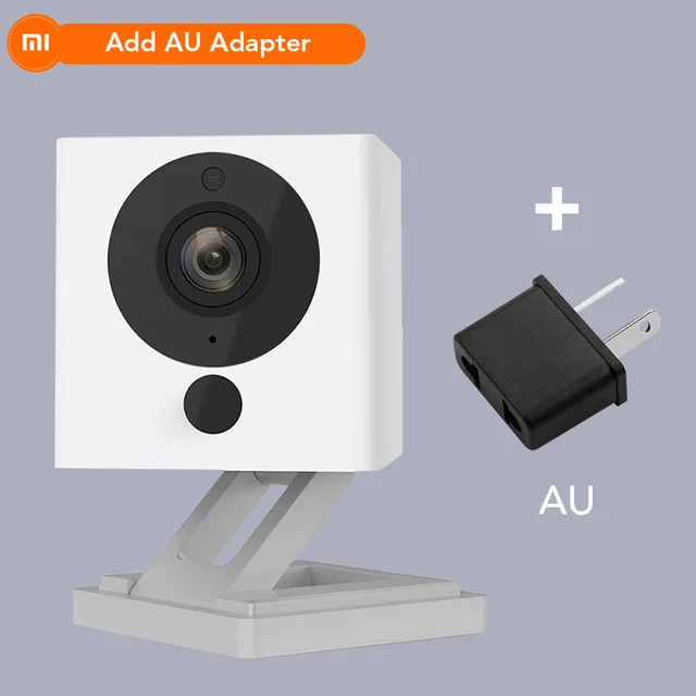 AU Plug Xiaomi Mijia Xiaofang 1S 110 градусов F2.0 8X1080 P цифровой зум смарт-камера IP WIFI беспроводное приложение детские мини-камеры - Цветной: AU Plug