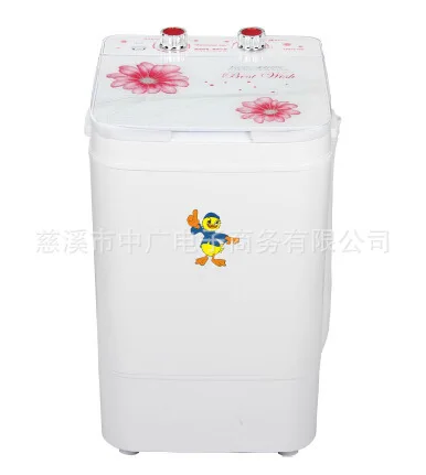 yoko4.6KG Small mini semi automatic washing and drying barrel with stainless steel wholesale retail |