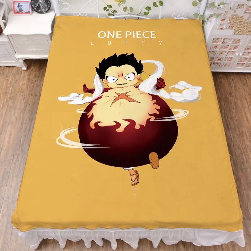 Аниме ONE PIECE Monkey D. Luffy Roronoa Зоро игрушки Санджи и нами Чоппер Hancock Простыня из