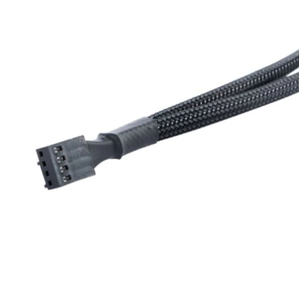 Компьютерные подключенные Провода кабели 30 см 3/4 Pin PWM для двойной мощности с ШИМ
