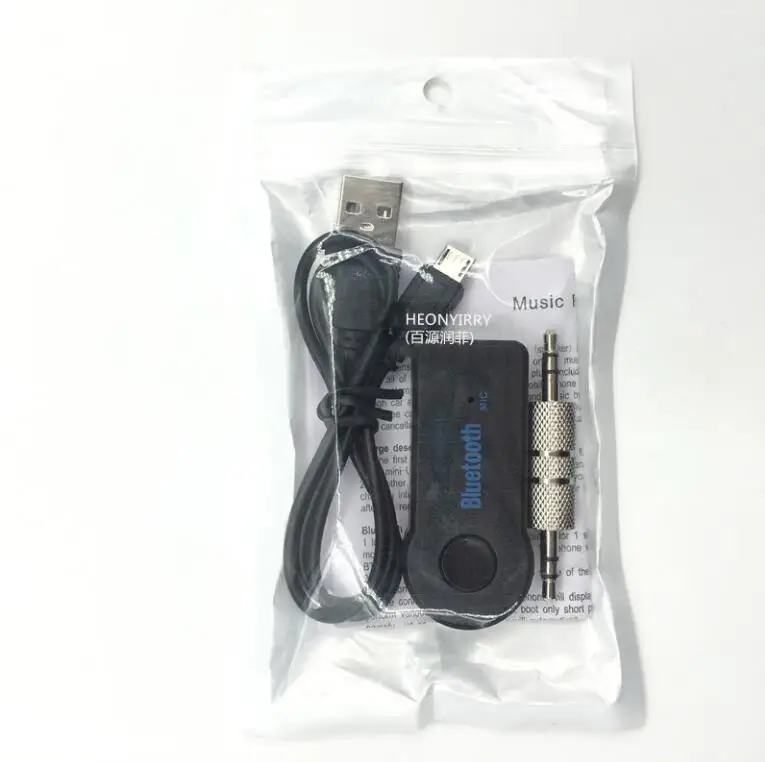 Bluetooth AUX мини аудио приемник передатчик 3 5 мм разъем громкой связи Авто