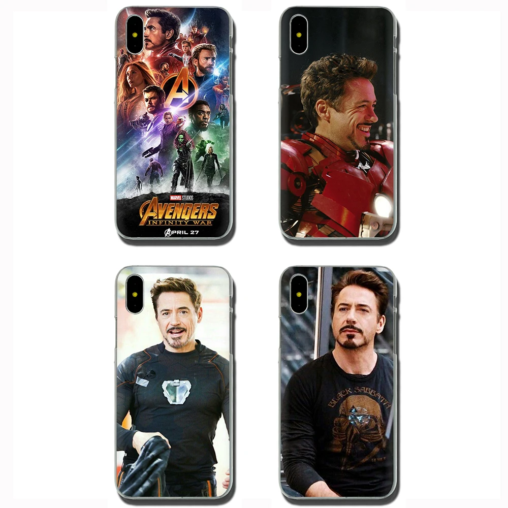Железный человек Жесткий чехол для телефона для Apple iPhone 5 5S SE 6 6S 7 8 Plus X XR XS 11 Pro MAX