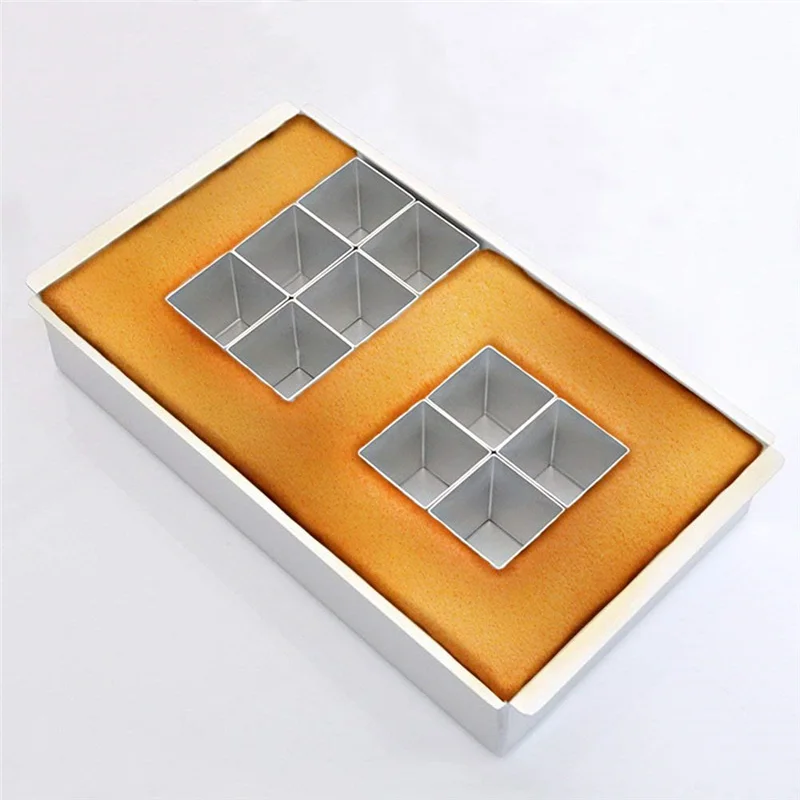 High Quality Alphabet Letters Number aluminium alloy Baking Cake Pan Mold Modular Adjustable Shape Bread Dish |