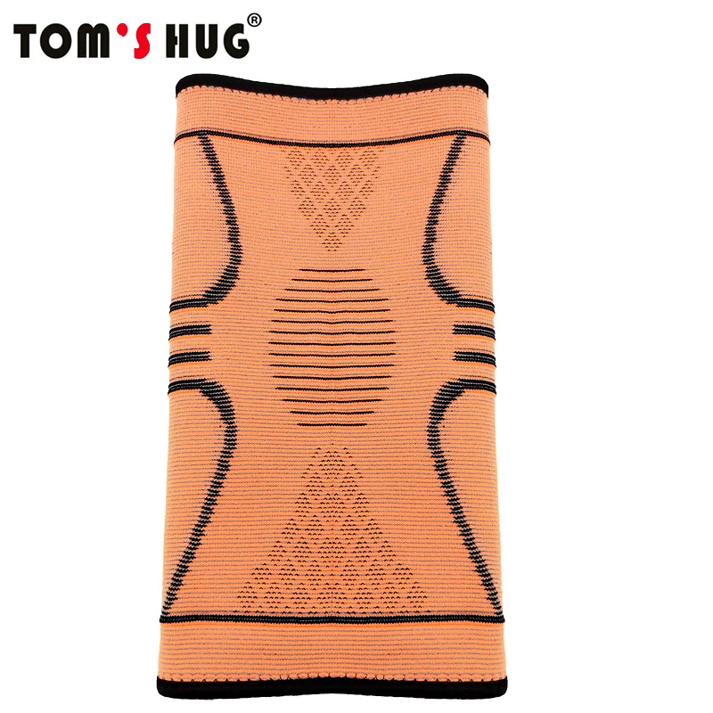 1 Pcs Sport Knee Pad Sleeve SupportKneepad Tom's Hug Brand Fitness Running Cycling Braces High Elastic Gym Protect Warm | Спорт и